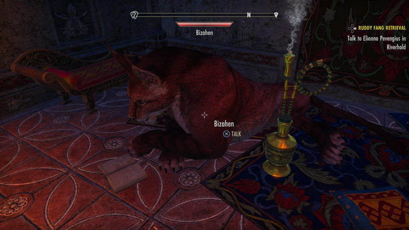 Illustration for article titled The Elder Scrolls Online: Elsweyr Adds A Shot Of Cat Charisma And A Lot Of Dragons